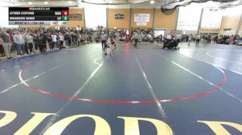 126 lbs Consi Of 4 - Ayden Cofone, Windham/GNG/Westbrook vs Braedon Goes, Saint John's Prep