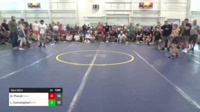 85 lbs Round 2 - Dominic Pizzuli, Rogue W.C. (OH) vs Landon Cunningham, 84 Athletes (VA)