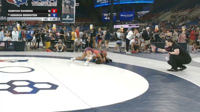 125 lbs Cons. Sub-quarters - Samiyah Rahming, Pennsylvania vs Addison Bernstein, California