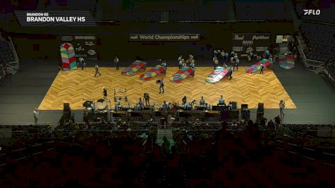 Brandon Valley HS "Brandon SD" at 2026 WGI Percussion/Winds World Championships
