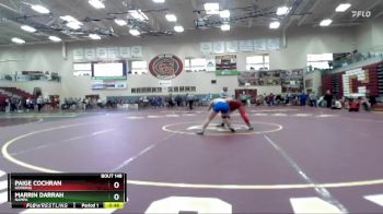 120 lbs Cons. Round 1 - Marrin Darrah, Nampa vs Paige Cochran, Gooding