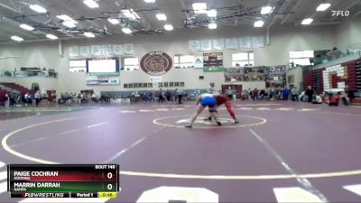 120 lbs Cons. Round 1 - Marrin Darrah, Nampa vs Paige Cochran, Gooding
