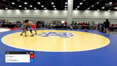 175 lbs 1/2 Final - Dylan Reel, Ga vs Pablo Sifuentes, Fl