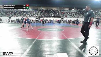 161 lbs Final - Kenzie Church, Skiatook Bulldog Wrestling vs Ripley Harris, Team Tulsa Wrestling Club