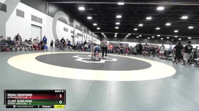 90 lbs Semis & 1st Wrestleback (8 Team) - Noah Desmond, Elite Athletic Club vs Clint Kohlman, Dundee Wrestling