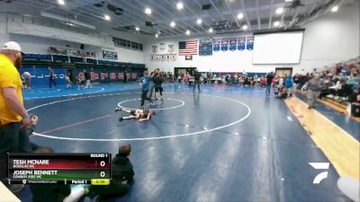 45-45 lbs Round 1 - Joseph Bennett, Cowboy Kids WC vs Tesh McNare, Douglas WC