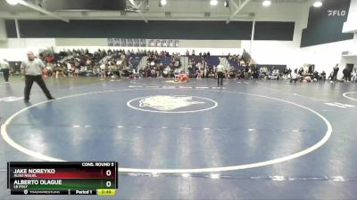 175 lbs Cons. Round 5 - Alberto Olague, LB Poly vs Jake Noreyko, Aliso Niguel