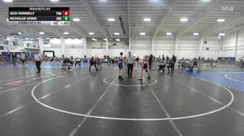124 lbs Consi Of 8 #2 - Jack Donnelly, Tyngsborough vs Nicholas Uhrig, Iron Faith WC