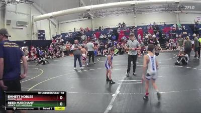 58 lbs Round 3 - Reed Marchant, Legacy Elite Wrestling vs Emmett Nobles, Coastal Elite