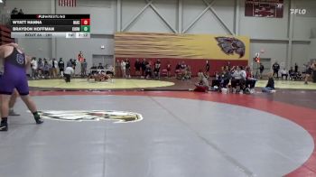 285 lbs Champ. Round 2 - Braydon Hoffman, Cornell College vs Wyatt Hanna, North Iowa Area Community College