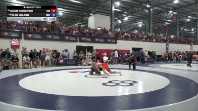 79 kg Champ. Rd Of 32 - Aiden Brosinski, Burg Training Center vs Tyler Lillard, Indiana RTC