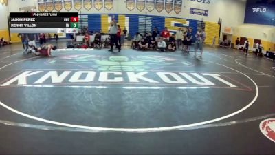 120 lbs Round 4 (8 Team) - Kenny Villon, Funky Monkey vs Jason Perez, Osceola WC