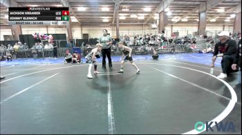 52 lbs Quarterfinal - Maverick Kean, Team Worx Wrestling Club vs Wyatt Wylie, Tuttle Wrestling Club