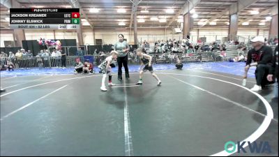 52 lbs Quarterfinal - Maverick Kean, Team Worx Wrestling Club vs Wyatt Wylie, Tuttle Wrestling Club