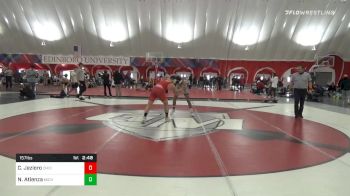 157 lbs Quarterfinal - Coltin Jezioro, Ohio University vs Nathan Atienza, Michigan State