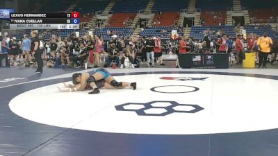 155 lbs Champ. Rd Of 64 - Lexus Hernandez, Texas vs Ivana Cuellar, California