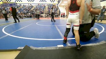52 lbs Quarterfinal - Ryland Peters, Claremore Wrestling Club vs Boston Crain, Keystone Wrestling Club