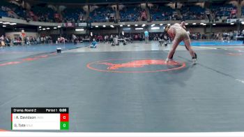 170 lbs Champ. Round 2 - Abram Davidson, Jacksonville vs Gage Tate, Sterling