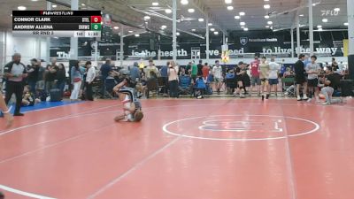 83 lbs Rr Rnd 3 - Connor Clark, Steller Trained Boba - MS vs Andrew Allena, Steel Valley Renegades - MS