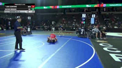 157 lbs Round Of 16 - Leo Contino, Buchanan (CS) vs Jacob Briggs, Elk Grove (SJ)