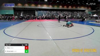 145 lbs Consi Of 16 #1 - Andrew Wen, Silverback Wrestling Club vs Richard Alvarado, Elk Grove