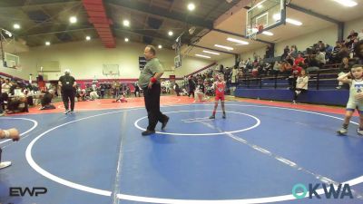 52 lbs Consi Of 4 - Lincoln Spain, Raw Wrestling Club vs Cainen Sitzman, Tulsa Blue T Panthers
