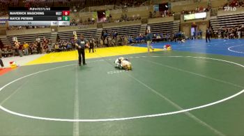 65 lbs Placement (4 Team) - Maverick Masching, Westfield vs Rayce Peters, LSH (LeSueur/Henderson)