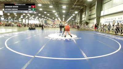 285 lbs Rr Rnd 1 - Spencer Shade, Gritty Grapplers vs Jayden Cuevas, Great Bridge Wrestling Club