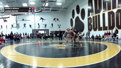 124 lbs Round 3 (16 Team) - Isabella Mcnutt, Gannon University vs Lauren Nguyen, Sacred Heart University