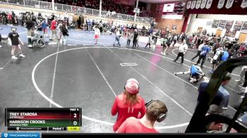 160 lbs Cons. Round 2 - Harrison Crooks, Gonzaga Prep vs Trey StaRosa, Eatonville