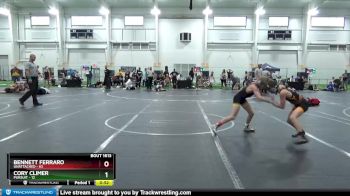 80-84 lbs Round 3 - Bennett Ferraro, Unattached vs Cory Climer, Pursuit