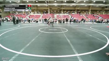 46 lbs Cons. Semi - Kameron Fowler, Maize vs Mason O`Hair, Brawlers