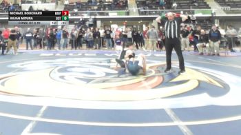 126 lbs Consi Of 8 #2 - Michael Bouchard, Mt. Hope vs Julian Mitura, Scituate