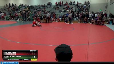 126 lbs Cons. Round 4 - Keaton Pickering, Bayfield vs Cole Muhme, Steamboat Springs