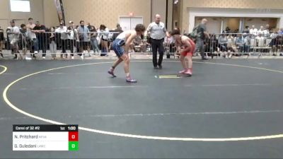 144 lbs Consi Of 32 #2 - Nathan Pritchard, Nevada Elite WC vs Georgii Guledani, Lawc