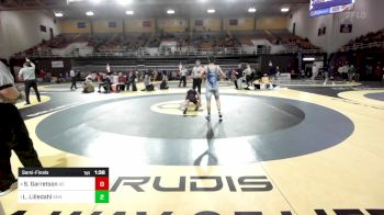 126 lbs Semifinal - Sean Garretson, Archbishop Spalding vs Luke Lilledahl, Wyoming Seminary