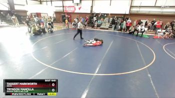 95 lbs Cons. Round 2 - Tryndon Mancilla, Ravage Wrestling Club vs Taggert Markworth, Delta