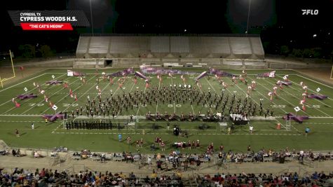 Cypress Woods High School "Cypress TX" at 2024 Texas Marching Classic