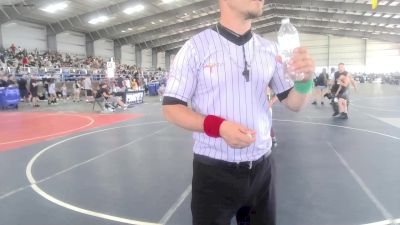 100 lbs Rr Rnd 3 - Josiah Calderon, Carlsbad Combat WC vs Cache Martin, Independent