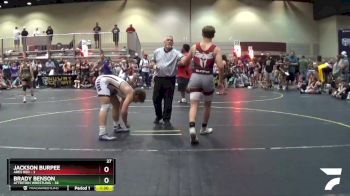 180 lbs Round 4 (6 Team) - Brady Benson, Attrition Wrestling vs Jackson Burpee, Ares Red