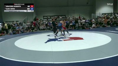 72 lbs Cons. Round 5 - Brayden Roberts, LIRTC vs Alec Ortiz, Minnesota Storm