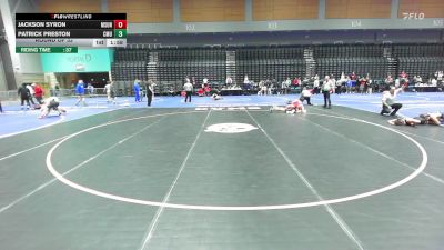 149 lbs Round Of 32 - Jackson Syron, Montana-Northern vs Patrick Preston, Colorado Mesa