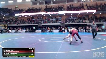 152 lbs Cons. Round 3 - Sloan Wittmer, Nikiski High School vs Torian Dull, Mt. Edgecumbe High School