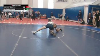 165 lbs Cons. Round 1 - Jackson Wentz, Cedar Cliff vs Merritt Clinton, Westfield