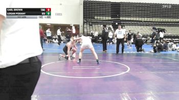 141 lbs 3rd Place - Cael Brown, TDWC Maniacs - MSE vs Logan Podany, Revival X