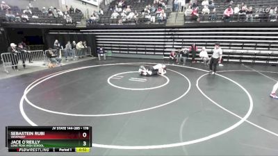 178 lbs Champ. Round 2 - Sebastein Rubi, Viewmont vs Jace O`Reilly, Lone Peak High School
