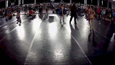 130 lbs Cons. Round 4 - Bailey Emery, Bad Karma Wrestling Club vs Kyla Johnson, Southport Wrestling Club