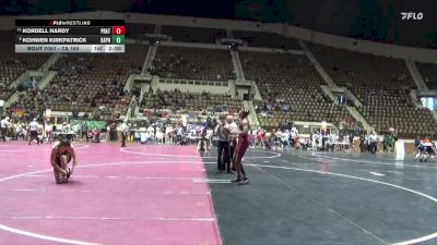 7A 165 lbs Champ. Round 1 - Kordell Hardy, Prattville vs Kohwen Kirkpatrick, Daphne