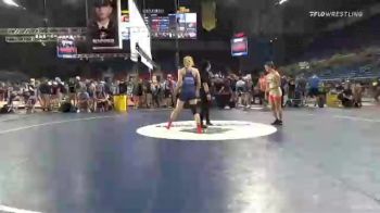 122 lbs Consi Of 32 #2 - Cerenity Bergeron, Ohio vs Liv Wieber, Idaho