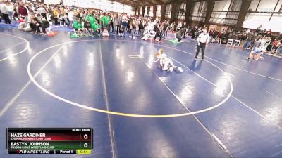 60 lbs Cons. Round 2 - Haze Gardiner, Champions Wrestling Club vs Eastyn Johnson, Payson Lions Wrestling Club